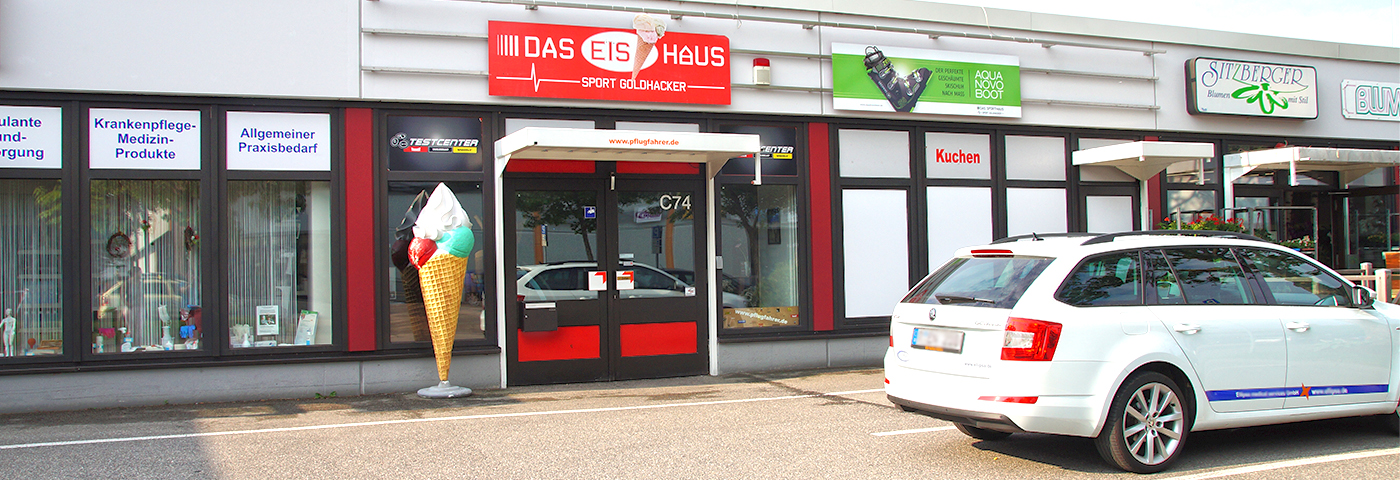 Gewerbepark Regensburg : Das EIS-Haus & Café Luis